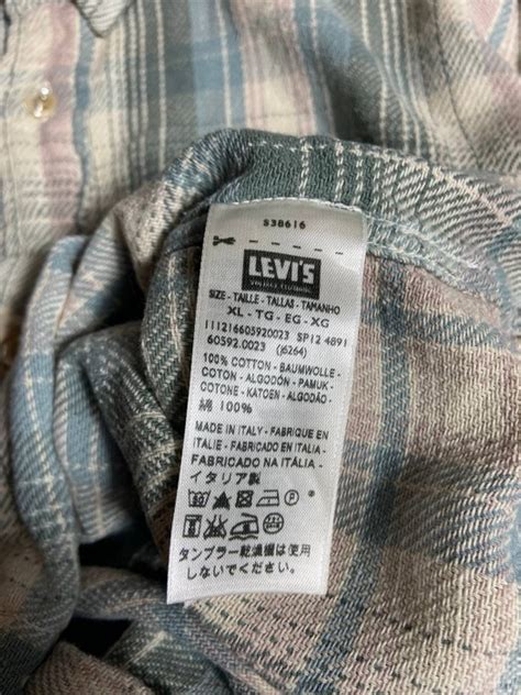 Levi S LVC Levis Vintage Clothing Western Wear Sanforized Shirt XL