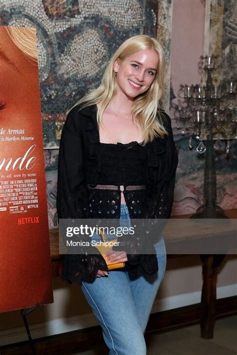 Elizabeth Lail Netflixs Blonde NYC Tastemaker Screening September 17
