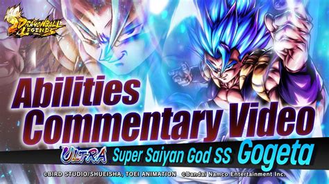 Dragon Ball Legends Ultra Super Saiyan God Ss Gogeta Abilities