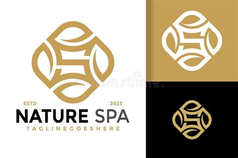 Luxury Letter S Nature Flower Spa Logo Design Brand Identity Logos