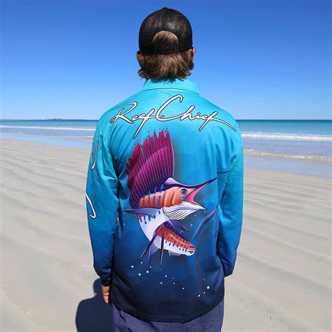 Sailfish Fishing Shirt Reef Chief Australia Fishing