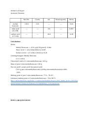 Aromatic Nitration Docx Ochem Lab Report Aromatic Nitration Mol Wt