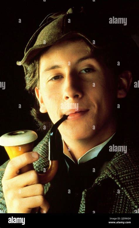 NICHOLAS ROWE, YOUNG SHERLOCK HOLMES, 1985 Stock Photo - Alamy