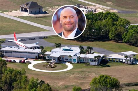 Inside John Travoltas Florida Mansion A Private Airport And Luxury