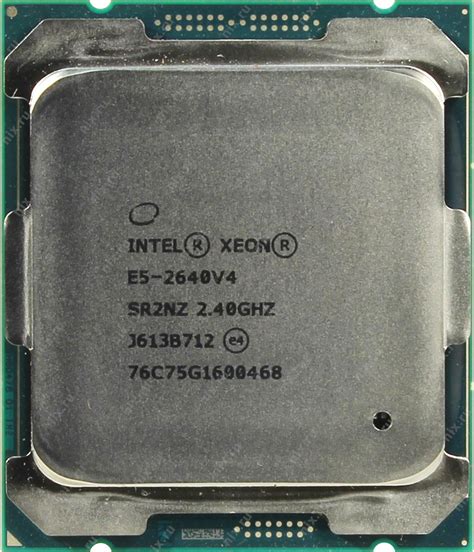 Купить процессор Intel Xeon E5-2640 V4 в Минске - Комплектующие на RAM.BY