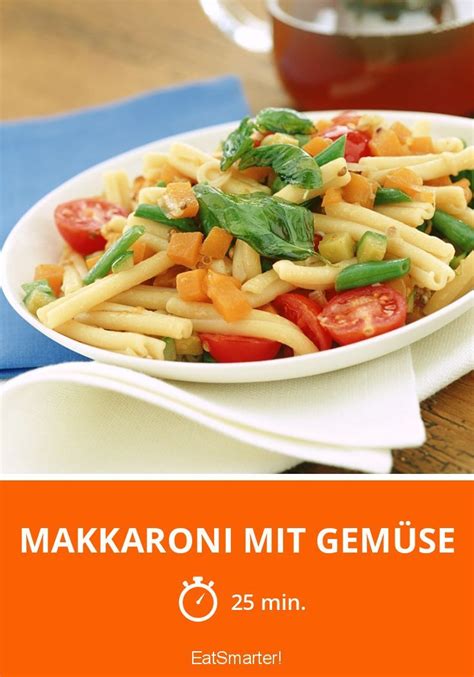 Makkaroni mit Gemüse Rezept Italienischer nudelsalat Makkaroni