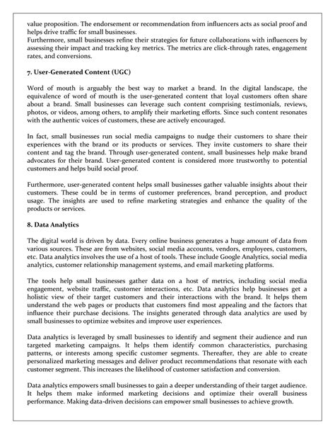 How Small Businesses Can Use Digital Marketing to Grow | PDF