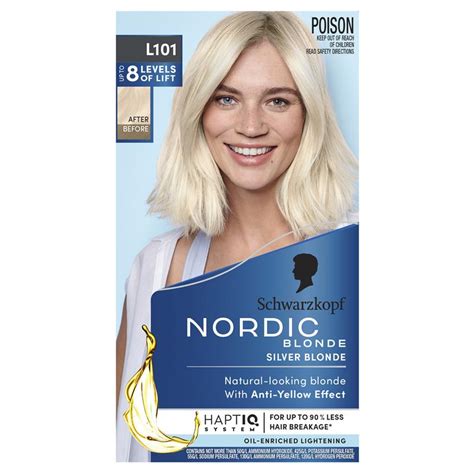 Buy Schwarzkopf Nordic Blonde L101 Silver Blonde Online At EPharmacy