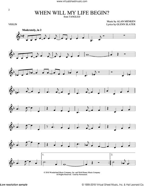 Disney Violin Sheet Music Free Printable