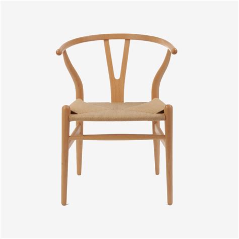 Wishbone Chair Natural - High Street Trading Co.