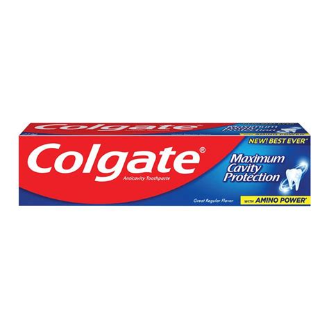 Colgate Maximum Cavity Protection Amino Power Toothpaste Great Regular