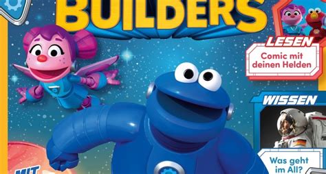 Gruner Jahr Startet Kindermagazin Sesame Streets Mecha Builders