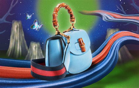 The Gucci Bamboo 1947 and Gucci Diana bags take center stage in a