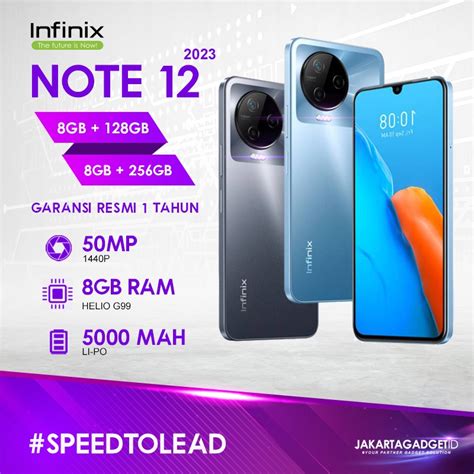 Jual Infinix Note 12 NFC 2023 8GB 128GB 8GB 256GB Garansi Resmi Infinix