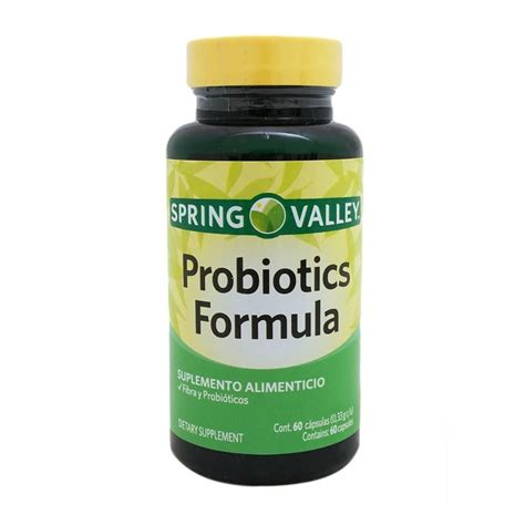 Suplemento Alimenticio Spring Valley Probiotics Formula C Psulas