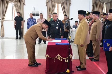 H Timur Tumanggor Ssos Map Resmi Dilantik Jadi Sekda Deli Serdang