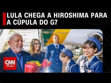 Lula chega a Hiroshima para participar de cúpula do G7 CNN Brasil