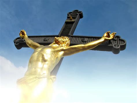 Kostenlose Bild Himmel Statue Christus Blauer Himmel Religion