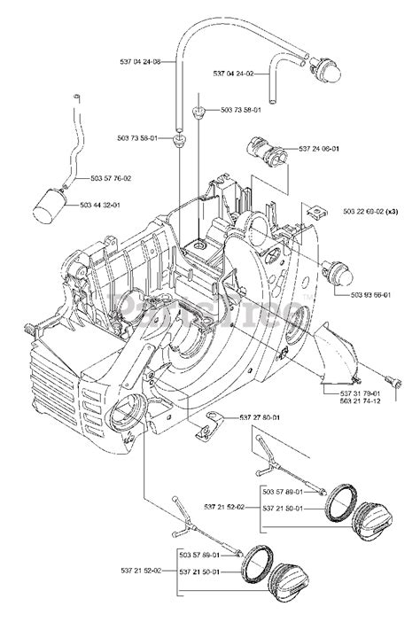 Husqvarna 455 Rancher Fuel Line Diagram