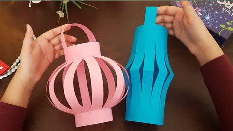 DIY Paper Lanterns for Ramadan decoration|Ramadan crafts||DIY Ramadan ...