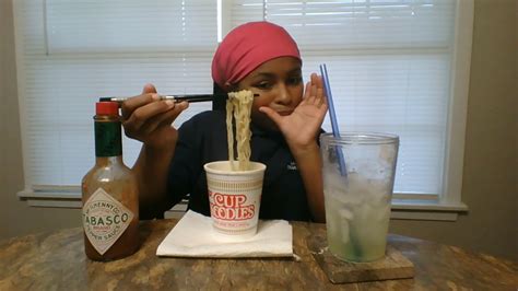 Eating Cup Noodles Youtube