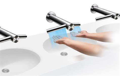 Dyson Airblade Tap Hand Dryer Dries Your Hands At The Sink In Less Than 15 Seconds Tuvie Design