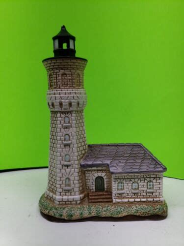 Geo Z Lefton Fond Du Lac Lighthouse Wisconsin Figurine 2000 CCM12893