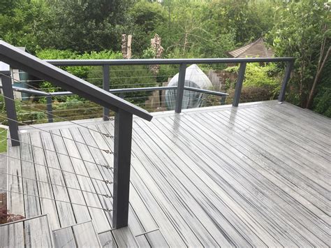 Raised Decking And Steps Kenley Surrey Trex Transcend Deck