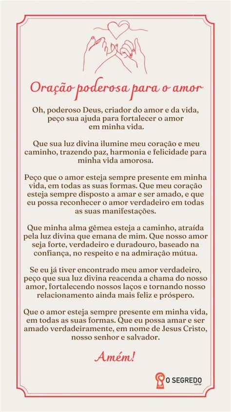 Ora Es Para Atrair Mais Amor Em Sua Vida