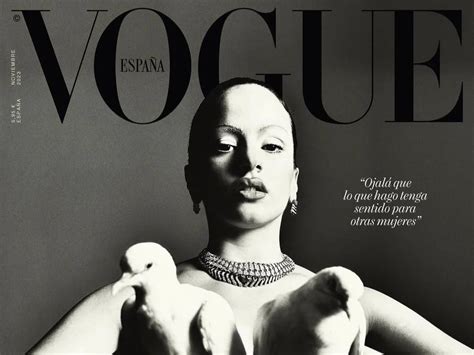 Rosalía Se Convierte En Protagonista De La Portada De ‘vogue España De