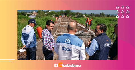 Supervisan avances de obras en la región Ciénega mejor infraestructura