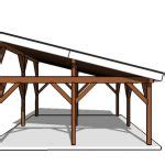 Lean To Pavilion Plans Side View Myoutdoorplans