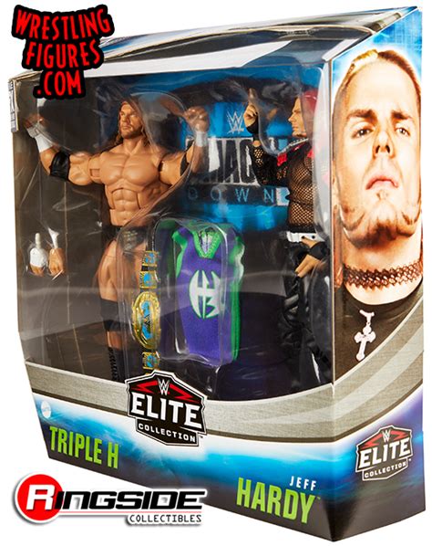 Jeff Hardy Triple H Hhh Wwe Elite Pack Wwe Toy Wrestling Action