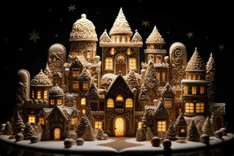 Gingerbread Village Stock Photos, Images and Backgrounds for Free Download