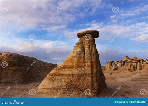 Bisti Wilderness stock photo. Image of natural, ahshislepah - 26329820