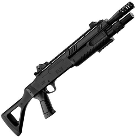 Fusil A Pompe Fabarm Stf Compact Noir Spring Airsoft Mod Lisme Lyon