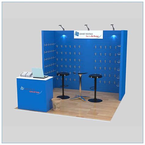 10x10 Trade Show Booth Rental Pkg 152 LV Exhibit Rentals