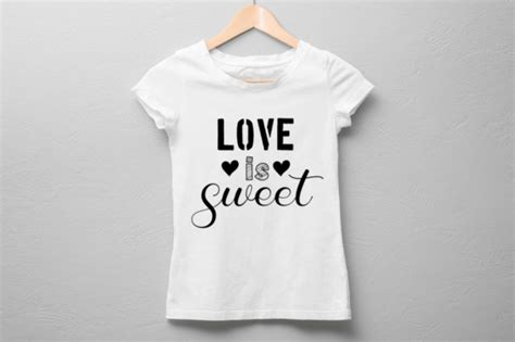 Love Is Sweet Scg Design Graphic By Ujjal Mia · Creative Fabrica