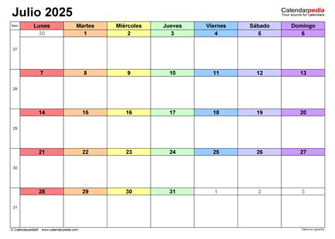 Calendario Julio 2025 Para Imprimir Pdf Christian Quinn