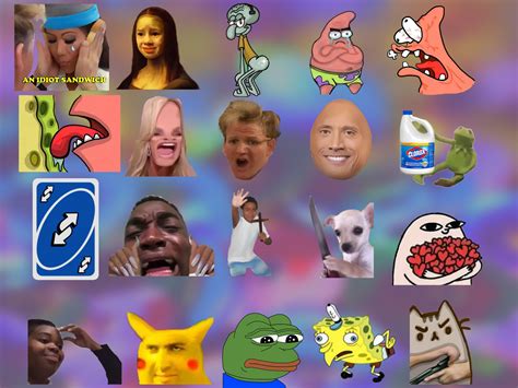 Meme Emotes Pack Meme Emotes Twitch Discord Emotes Etsy