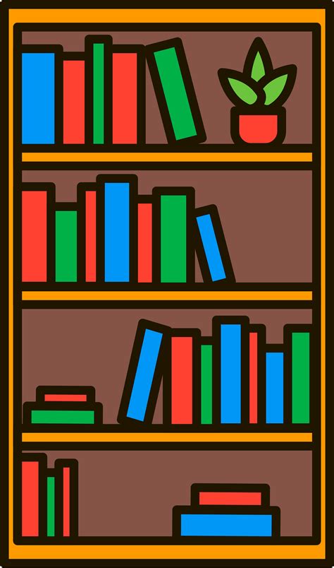 Bookshelves Stock Illustration Download Image Now Bookshelf Clip