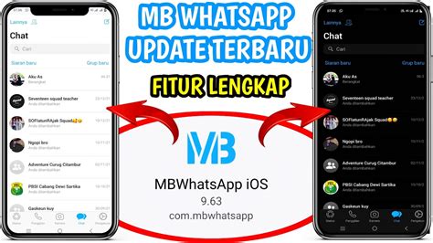 Update Mb Whatsapp Ios V Clone Unclone Cara Ubah Whatsapp