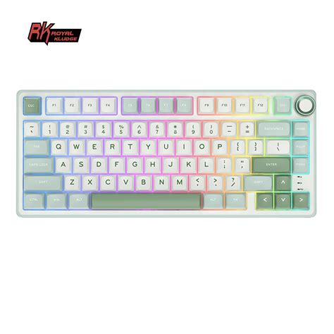 Royal Kludge Rgb Backlit Teclado Mec Nico Gaming Hot Swappable Teclado