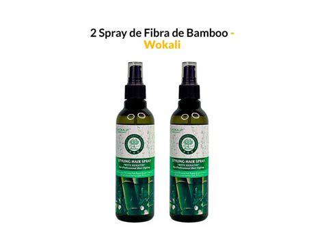 Ripley SPRAY DE FIBRA DE BAMBOO WOKALI 250ML 2 UNIDADES