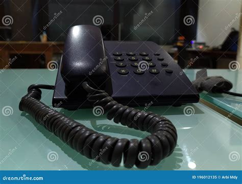 A VoIP Phone or IP Phone Uses Voice Over IP Editorial Image - Image of ...