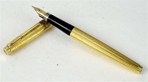 Buy Parker 75 Perle Gold Nib 14k Fountain Pen With Gold Plated Barrel