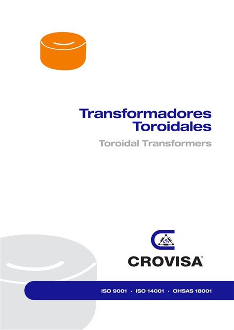 PDF Transformadores Toroidales Hasta 30kVA Toroidal Descargas