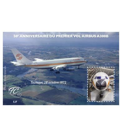 Feuillet Commemoratif Airbus A B