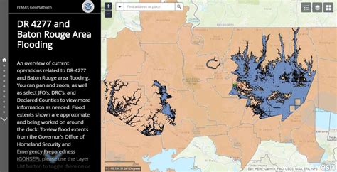 DR 4277 and Baton Rouge Area Flooding – Story Map Collection