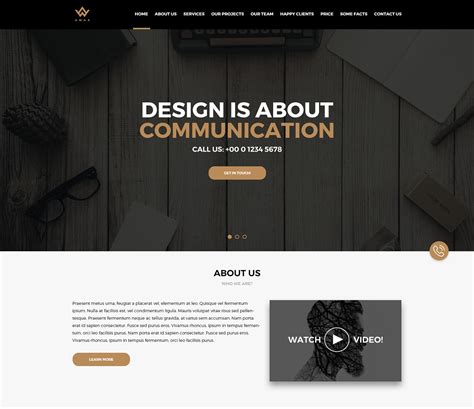 Free Landing Page Behance